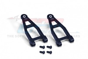 GPM BBX054 ALUMINIUM 7075 FRONT UPPER SUSPENSION ARMS TAMIYA 1/10 BBX BB-01 CHASSIS-58719 - BLACK - BBX054-BK