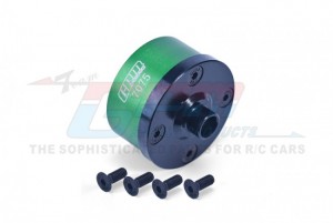 GPM MAJ011 ALUMINIUM 7075 FRONT / MIDDLE / REAR DIFF CASE ARA310983 ARRMA MOJAVE OUTCAST KRATON TALION 6S BLX - GREEN - MAJ011-G