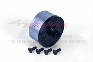 GPM MAJ011 ALUMINIUM 7075 FRONT / MIDDLE / REAR DIFF CASE ARA310983 ARRMA MOJAVE OUTCAST KRATON TALION 6S BLX - SILVER - MAJ011-S