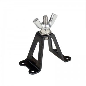 Spare Rear Wheel Tire Rack Bracket For 1/10 RC AXIAL RACING SCX10 TAMIYA CC-01 CC02 - STR10/BK
