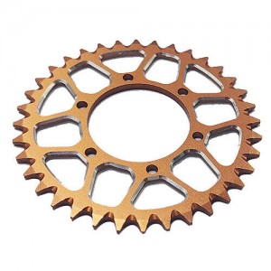 Aluminum 7075 HUB CHAIN SPROCKET LOS262003 FOR 1/4 LOSI PROMOTO MX MOTOR BIKE - ORANGE - RS-LOS262003/OR