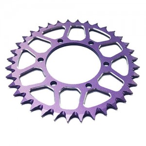 Aluminum 7075 HUB CHAIN SPROCKET LOS262003 FOR 1/4 LOSI PROMOTO MX MOTOR BIKE - PURPLE - RS-LOS262003/PU