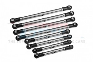 GPM TRX4MA160 ALUMINIUM 6061-T6 SUSPENSION LINK SET 9842 TRAXXAS 1/18 4WD TRX-4M K10 HIGH TRAIL 97064-1 - TRX4MA160-S