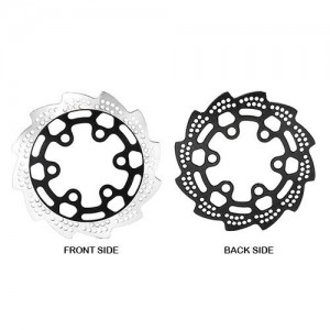 ALUMINUM 7075 REAR BRAKE DISK LOS262010 FOR LOSI 1/4 PROMOTO-MX MOTORCYCLE LOS06000 - BLACK - RS-LOS262010/BK