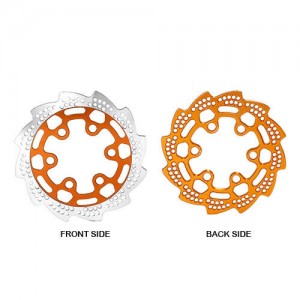 ALUMINUM 7075 REAR BRAKE DISK LOS262010 FOR LOSI 1/4 PROMOTO-MX MOTORCYCLE LOS06000 - ORANGE - RS-LOS262010/OR