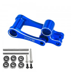 ALUMINUM 7075 KNUCKLE & PULL ROD LOS264001 FOR RC LOSI 1/4 PROMOTO-MX MOTORCYCLE - BLUE - RS-LOS264001/BU