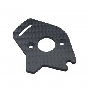 Carbon Fiber Motor Plate 6890 For 1/10 TRAXXAS SLASH 4X4 VXL / HOSS / RAPTOR R / STAMPEDE 4X4 - TRX-6890