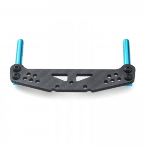 Carbon Fiber Front / Rear Shock Tower Body Mount  for Tamiya 1/10 TT01 Type-E Touring Car - TT01-BP1
