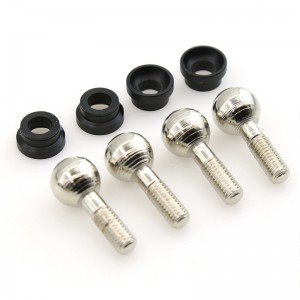 Steel Pivot Balls With Ball Cap Bushings 4933 For TRAXXAS E-REVO VXL SLAYER PRO 4X4 SUMMIT T-MAXX - TRX-4933