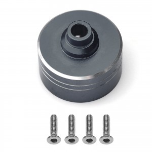 Aluminium 7075 Front / Rear Differential Case For 1/10 RC TAMIYA TT-02 TT-02D XV-02 PRO CAR - RS-XV201/BK