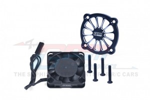 GPM MGO021 ALUMINUM 7075 FRONT STEERING BLOCK LARGER INNER BEARINGS ARA340189 ARRMA 1/10 2WD GORGON 4X2 MEGA 550 - BLACK - MGO018FAN-BK