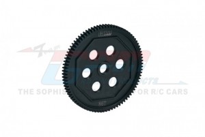 GPM BBX086TS MEDIUM CARBON STEEL SPUR GEAR 86T 51714 TAMIYA 1/10 BBX BB-01 CHASSIS 58719 - BBX086TS-BK