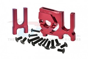 GPM MAK01718N ALUMINUM 7075 CENTER DIFF MOUNT SLIDING MOTOR MOUNT ARA320468 ARA320469 ARRMA 1/8 KRATON OUTCAST TYPHON NOTORIOUS  INFRACTION 6S BLX - RED - MAK01718N-R