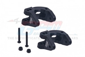 GPM MGO019 ALUMINUM 7075 FRONT C HUBS ARA330818 ARRMA 1/10 GORGON 4X2 MEGA 550 ARA3230 - BLACK - MGO019-BK