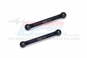 GPM MGO057 ALUMINUM 7075 REAR LINK ROD ARA330753 ARRMA 1/10 2WD GORGON 4X2 MEGA 550 ARA3230 - BLACK - MGO057-BK