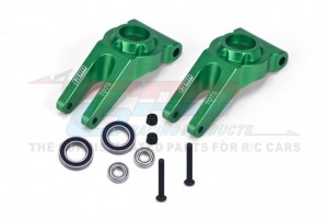 GPM MGO022 ALUMINUM 7075 REAR HUB CARRIER AR330467 ARRMA 1/10 GORGON MONSTER - GREEN - MGO022-G
