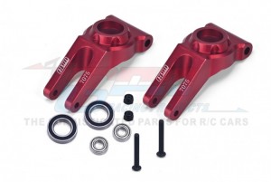 GPM MGO022 ALUMINUM 7075 REAR HUB CARRIER AR330467 ARRMA 1/10 GORGON MONSTER - RED - MGO022-R