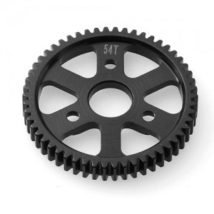 STEEL M0.8 32 PITCH 54 / 56 / 58 / 62 / 65 / 68T SPUR GEAR FOR TRAXXAS 1/10 E-REVO SUMMIT MONSTER - 54T - TRX-3956/54T