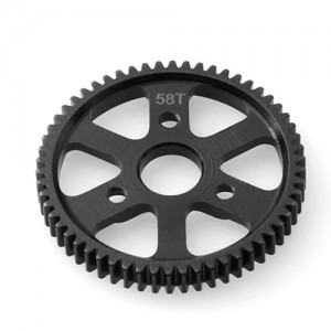 STEEL M0.8 32 PITCH 54 / 56 / 58 / 62 / 65 / 68T SPUR GEAR FOR TRAXXAS 1/10 E-REVO SUMMIT MONSTER - 58T - TRX-3958/58T