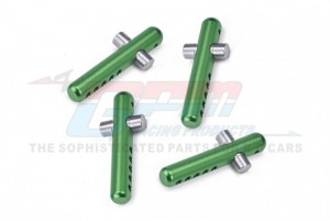 GPM MAI201FR ALUMINUM FRONT & REAR BODY POST AR320357 ARRMA 1/7 4WD INFRACTION 6S BLX ARA109001 ARA7615V2 - GREEN - MAI201FR-G