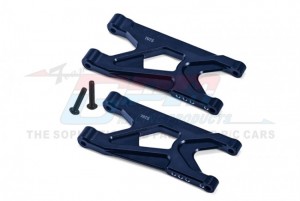 GPM MGO056 ALUMINUM 7075 REAR SUSPENSION ARMS ARA330751 RC ARRMA 1/10 2WD GORGON 4X2 MEGA 550 ARA3230 - BLACK - MGO056-BK