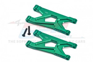 GPM MGO056 ALUMINUM 7075 REAR SUSPENSION ARMS ARA330751 RC ARRMA 1/10 2WD GORGON 4X2 MEGA 550 ARA3230 - MGO056-G