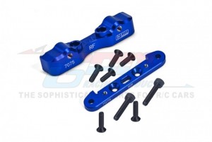 GPM MAKX009N ALUMINUM 7075 REAR LOWER SUSPENSION MOUNT ARA330555 ARRMA 1/5 4WD KRATON OUTCAST 8S ARA5810 ARA5208 - BLUE - MAKX009N-B