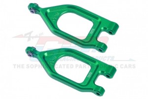 GPM MGO054 ALUMINUM 7075 FRONT UPPER SUSPENSION ARMS ARA330752 ARRMA 1/10 2WD GORGON 4X2 MEGA 550 MONSTER - GREEN - MGO054-G