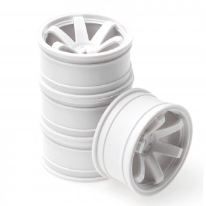 Plastic Front & Rear Wheel Rim Wheel Hubs - 52 x 26mm 12mm Hex 1/10 TAMIYA 3RCING SAKURA D4 D5 Drift Touring Car - WH-21/WI