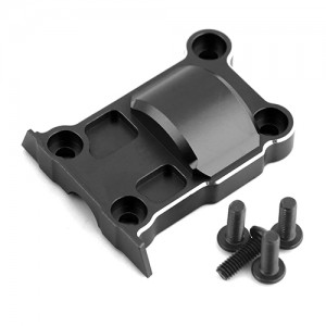 Aluminum Rear Gear Cover 7780 For RC Traxxas 1/5 X-Maxx 1/6 XRT MONSTER - BLACK - TRX-7780/BK