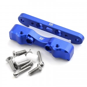 Aluminium Rear Lower Suspension Mount ARA330555 For ARRMA 1/5 KRATON / OUTCAST 8S BLX - BLUE - RS-ARA330555/BU