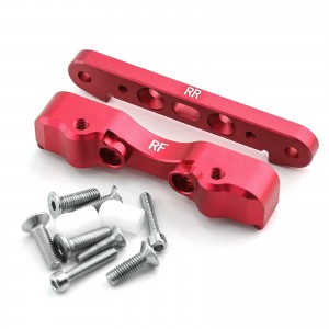Aluminium Rear Lower Suspension Mount ARA330555 For ARRMA 1/5 KRATON / OUTCAST 8S BLX - RED - RS-ARA330555/RE