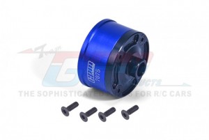 STEEL ALUMINIUM 7075  FRONT / MIDDLE / REAR DIFF CASE 9581 TRAXXAS 1/8 4WD SLEDGE MONSTER 95076-4 - BLUE - SLE011N-B