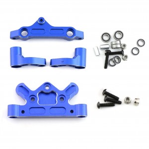 Aluminum Steering Saver Assembly With Top Plate ARA320474 ARA340153 ARRMA 1/5 KRATON OUTCAST 8S BLX ARA5208 ARA5810 - BLUE - RS-ARA320474153/BU