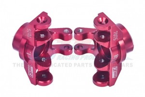 ALUMINUM 7075 FRONT STEERING BLOCK ARA320807 ARRMA 1/18 4WD GRANITE GROM MEGA 380 ARA2102 - RED - MGG021-R