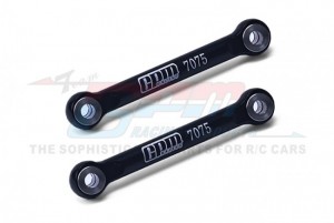 GPM MGG162 ALUMINUM 7075 FRONT STEERING LINK ROD ARA340201 ARRMA 1/18 4WD GRANITE GROM MEGA 380 MONSTER ARA2102 - BLACK - MGG162-BK
