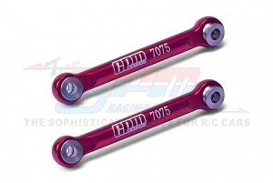 GPM MGG162 ALUMINUM 7075 FRONT STEERING LINK ROD ARA340201 ARRMA 1/18 4WD GRANITE GROM MEGA 380 MONSTER ARA2102 - RED - MGG162-R