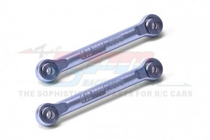GPM MGG162 ALUMINUM 7075 FRONT STEERING LINK ROD ARA340201 ARRMA 1/18 4WD GRANITE GROM MEGA 380 MONSTER ARA2102 - SILVER - MGG162-S