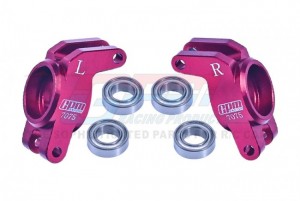 GPM MGG022 ALUMINUM 7075 REAR HUB ARA330807 ARRMA 1/18 4WD GRANITE GROM MEGA 380 MONSTER ARA2102 - RED - MGG022-R