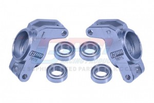 GPM MGG022 ALUMINUM 7075 REAR HUB ARA330807 ARRMA 1/18 4WD GRANITE GROM MEGA 380 MONSTER ARA2102 - SILVER - MGG022-S