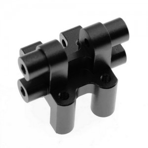 ALUMINUM FRONT SHOCK TOWER BRACKET MOUNT For TAMIYA 1/10 RC BBX BB-01 BUGGY 58719 - BB01-04/BK