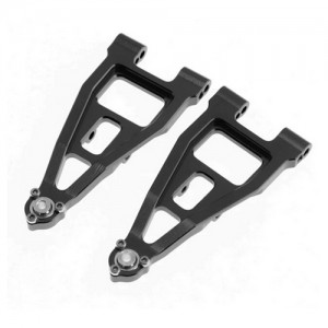 ALUMINUM FRONT LOWER SUSPENSION ARM For TAMIYA 1/10 RC BBX BB-01 BUGGY 58719 - BB01-08/BK
