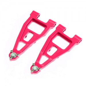 ALUMINUM FRONT LOWER SUSPENSION ARM For TAMIYA 1/10 RC BBX BB-01 BUGGY 58719 - BB01-08/RE