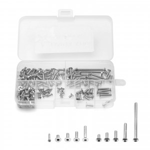 Stainless Steel M3 Hex Head Screws Set For TAMIYA 1/10 XV-01 PRO Car - TS-XV01