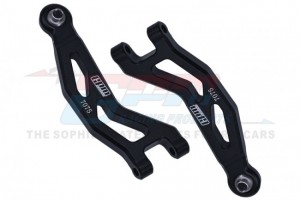 GPM MGG054 ALUMINUM 7075 FRONT UPPER SUSPENSION ARMS ARA330809 ARRMA 1/18 4WD GRANITE GROM MEGA 380 MONSTER ARA2102 - MGG054-BK