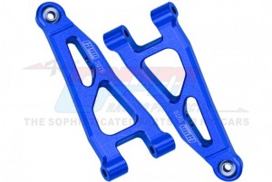 GPM MGG055 ALUMINUM 7075 FRONT LOWER  SUSPENSION ARMS ARA330809 ARRMA 1/18 4WD GRANITE GROM MEGA 380 MONSTER ARA2102 - BLUE - MGG055-B