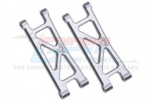 GPM MGG056 ALUMINUM 7075 REAR LOWER  SUSPENSION ARMS ARA330809 ARRMA 1/18 4WD GRANITE GROM MEGA 380 MONSTER ARA2102 - SILVER - MGG056-S
