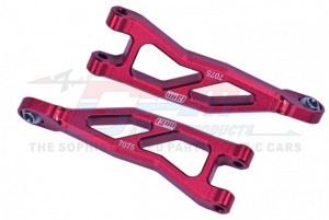 GPM MGG057 ALUMINUM 7075 REAR UPPER  SUSPENSION ARMS ARA330809 ARRMA 1/18 4WD GRANITE GROM MEGA 380 MONSTER ARA2102 - RED - MGG057-R