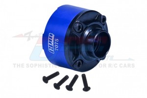 GPM XRT011 ALUMINIUM 7075 FRONT / CENTER / REAR DIFF CASE 7781X TRAXXAS 1/5 X-MAXX 6S 8S / XRT 8S - BLUE - XRT011-B