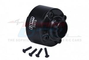 GPM XRT011 ALUMINIUM 7075 FRONT / CENTER / REAR DIFF CASE 7781X TRAXXAS 1/5 X-MAXX 6S 8S / XRT 8S - XRT011-BK